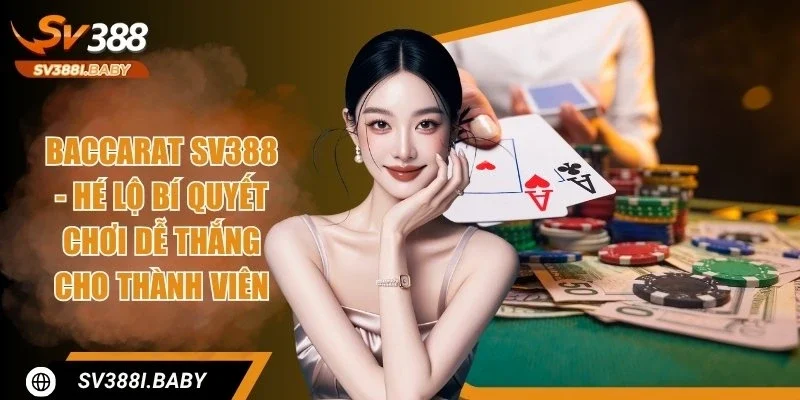 Baccarat SV388 - Luật Chơi Đơn Giản, Mẹo Cược Chắc Thắng